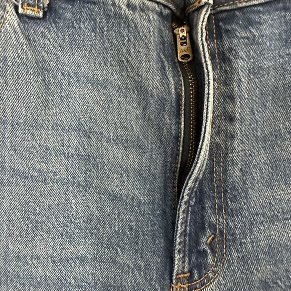 Abercrombie & Fitch The Mom High Rise Jeans Curve Love Womens 32x27.5 Distressed - Picture 7 of 13